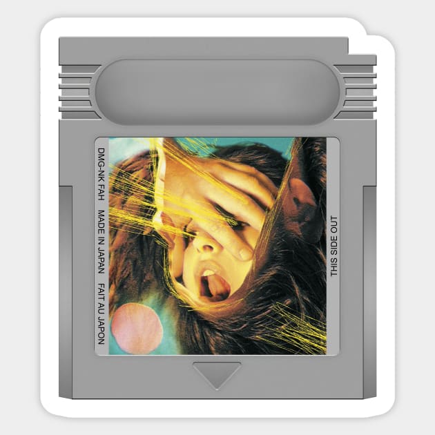 Embryonic Game Cartridge Sticker by PopCarts